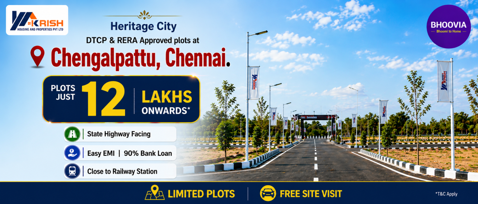 Plots for sale in Chengalpattu Chennai